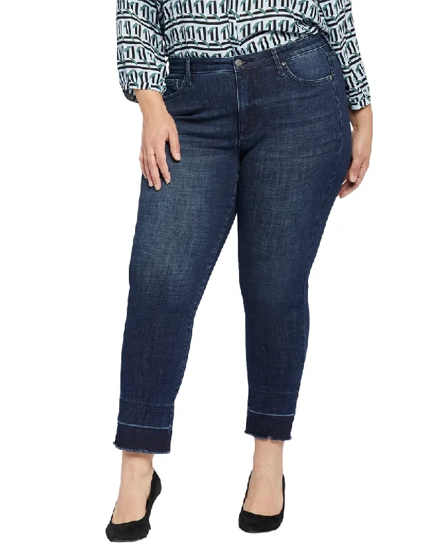 Nydj Plus Sheri Skinny Jean Comfortable Full-Length Denim Jeans