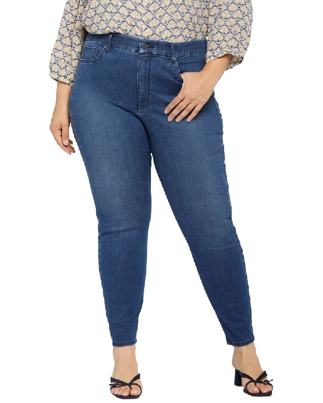 Nydj Plus Ami High-Rise Skinny Jean Trendy Bootcut High-Waisted Jeans