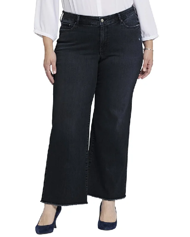 Nydj Plus Teresa Huntley Ankle Jean Comfortable Stretch Denim Jeans