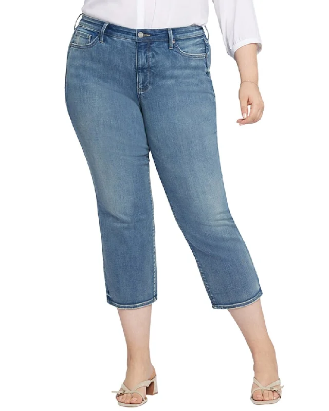 Nydj Plus Piper Romance Relaxed Crop Jean Trendy Plus Size Jeans
