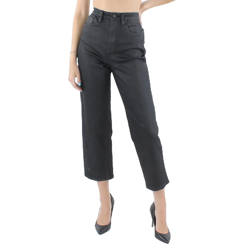 [BLANKNYC] Womens The Baxter Denim Crop Straight Leg Jeans Casual Straight-Leg Jeans