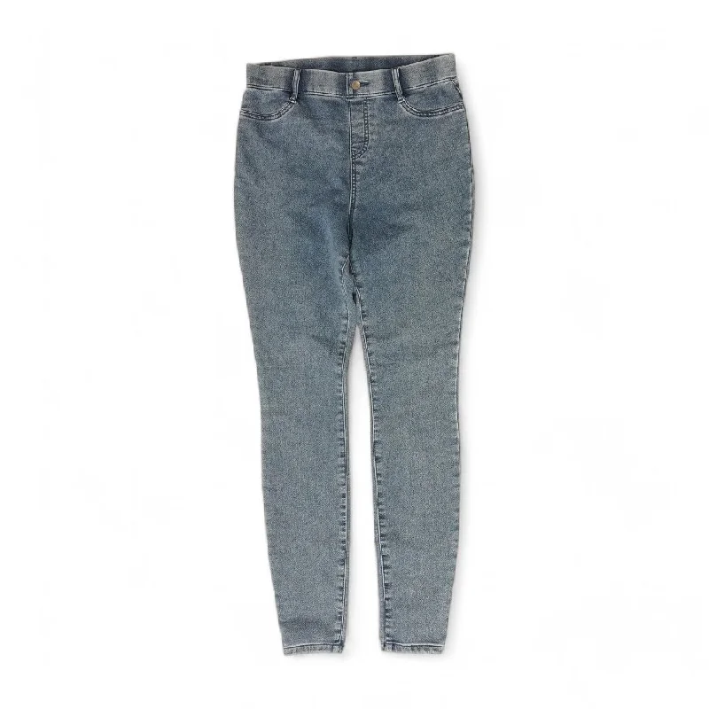 Blue Solid Jeans Trendy Cut-Off Denim Shorts