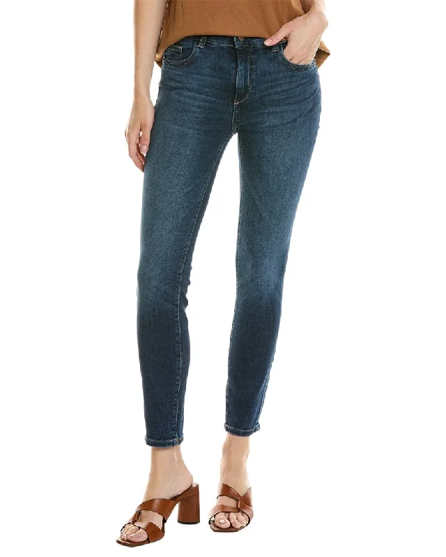 DL1961 DL Performance Mid-Rise Instaculpt Ankle Florence Skinny Leg Jean Elegant High-Waisted Flared Jeans DL1961 DL Performance Mid-Rise Instaculpt Ankle Florence Skinny Leg Jean Elegant High-Waisted Flared Jeans