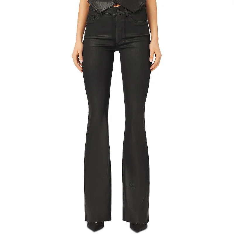 DL1961 Womens High Rise Boot Cut Bootcut Jeans Comfortable Mid-Rise Jeans