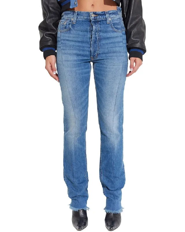 EB Denim His & Hers Hendrix Relaxed Straight Leg Jean Chic Dark-Wash Skinny Jeans