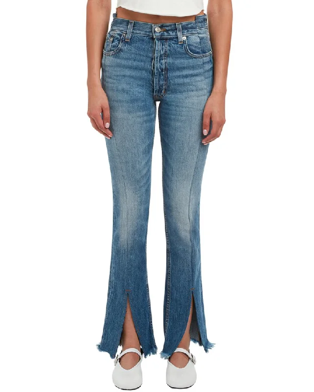 EB Denim OG Replica Hendrix Slim Straight Leg Jean Fashionable Distressed Jeans