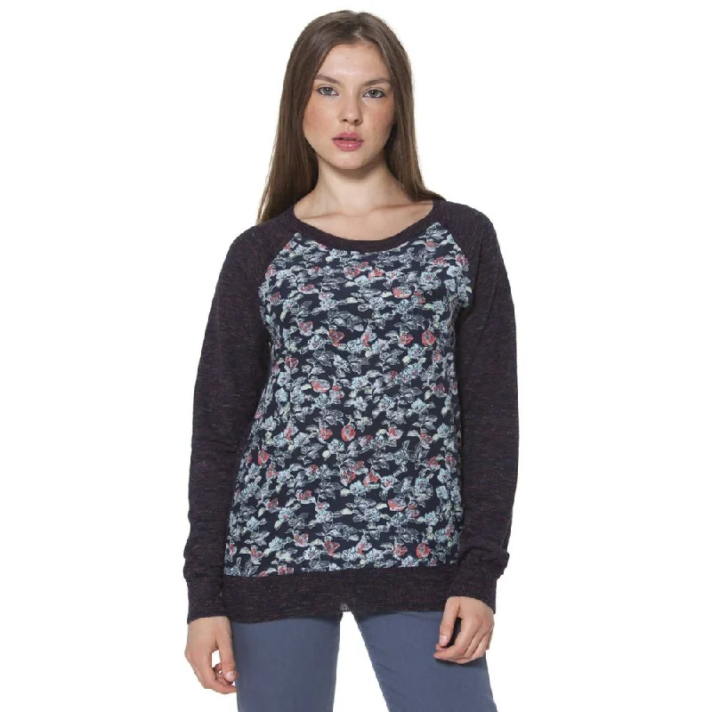 F Perry multi Silk Women's Sweater Ribbed Striped Patterned