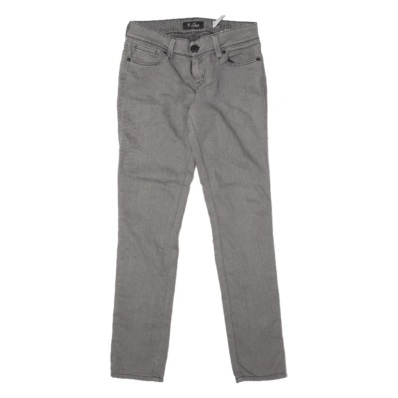 GUESS Medium Rise Sarah Jeans Grey Denim Slim Skinny Womens W29 L32 Trendy Low-Rise Bootcut Jeans GUESS Medium Rise Sarah Jeans Grey Denim Slim Skinny Womens W29 L32 Trendy Low-Rise Bootcut Jeans