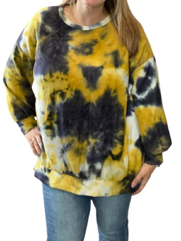 Heaven Sweater In Mustard Nylon Fabric Polyester Fabric Spandex Fabric