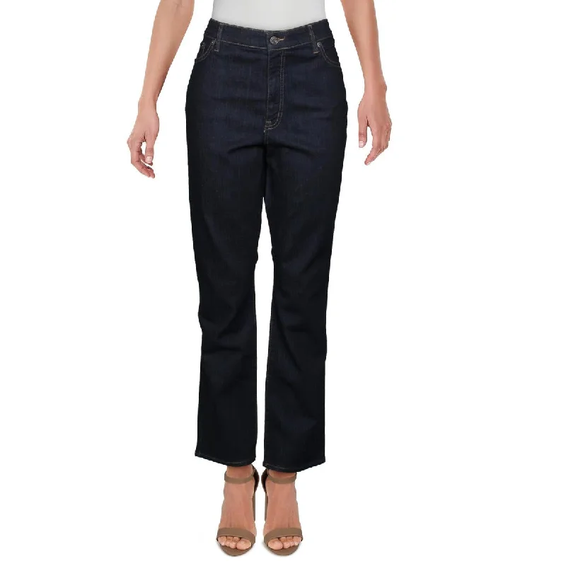 Lauren Ralph Lauren Womens Mid Rise Demin Straight Leg Jeans Chic Vintage-Inspired Denim Jeans Lauren Ralph Lauren Womens Mid Rise Demin Straight Leg Jeans Chic Vintage-Inspired Denim Jeans