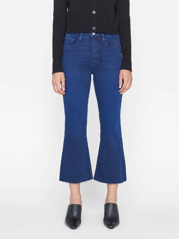 Le Crop Flare Raw After Jean In Fiona Fashionable Relaxed Fit Denim