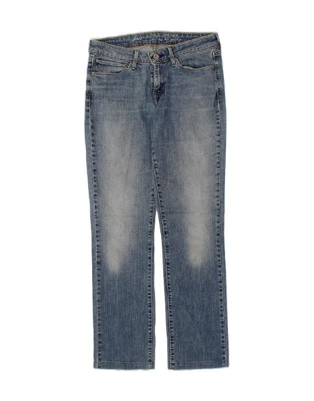 LEVI'S Womens Demi Curve Straight Jeans W27 L28 Blue Cotton Elegant Bootcut Fit Jeans LEVI'S Womens Demi Curve Straight Jeans W27 L28 Blue Cotton Elegant Bootcut Fit Jeans
