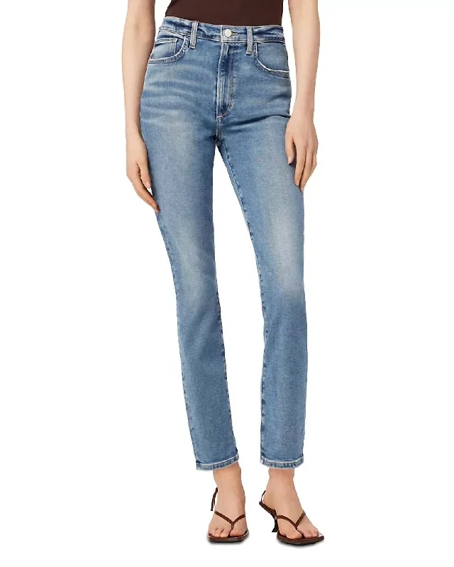 Luna Ankle Jean In Boardwalk Fashionable Distressed Jeans