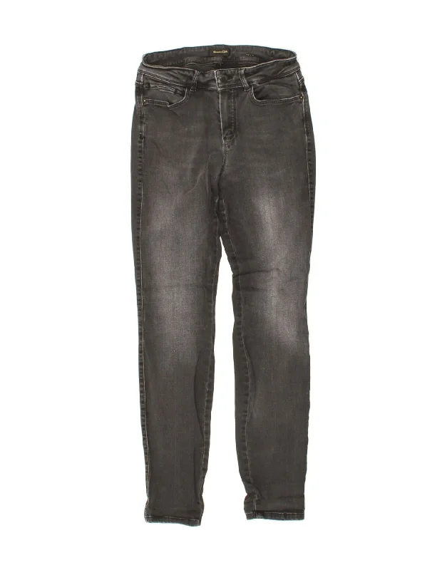 MASSIMO DUTTI Womens Skinny Jeans EU 34 2XS W26 L29 Black Comfortable Flare Leg Jeans MASSIMO DUTTI Womens Skinny Jeans EU 34 2XS W26 L29 Black Comfortable Flare Leg Jeans