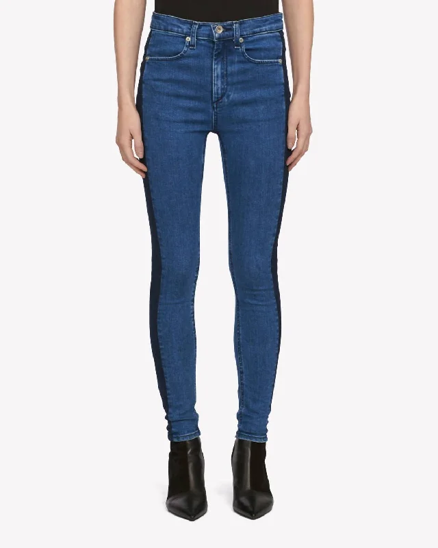 Mazie Jean In Double Indigo Chic Vintage-Inspired Denim Jeans