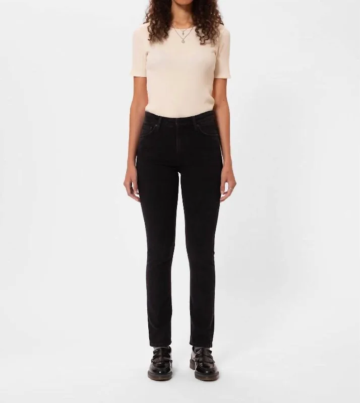 Mellow Mae Jean In So Black Trendy Skinny Fit Jeans