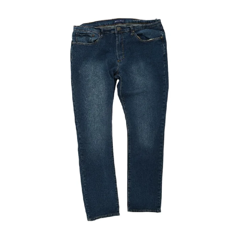 Navy Solid Slim Jeans Stylish Slim Fit Denim