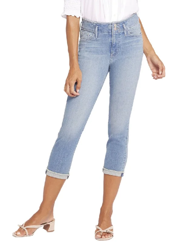 NYDJ Chloe Mesmerize Capri Jean Comfortable Boyfriend Jeans