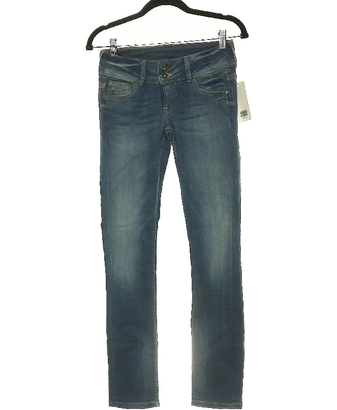 PEPE JEANS Stylish Stone-Wash Denim Jeans