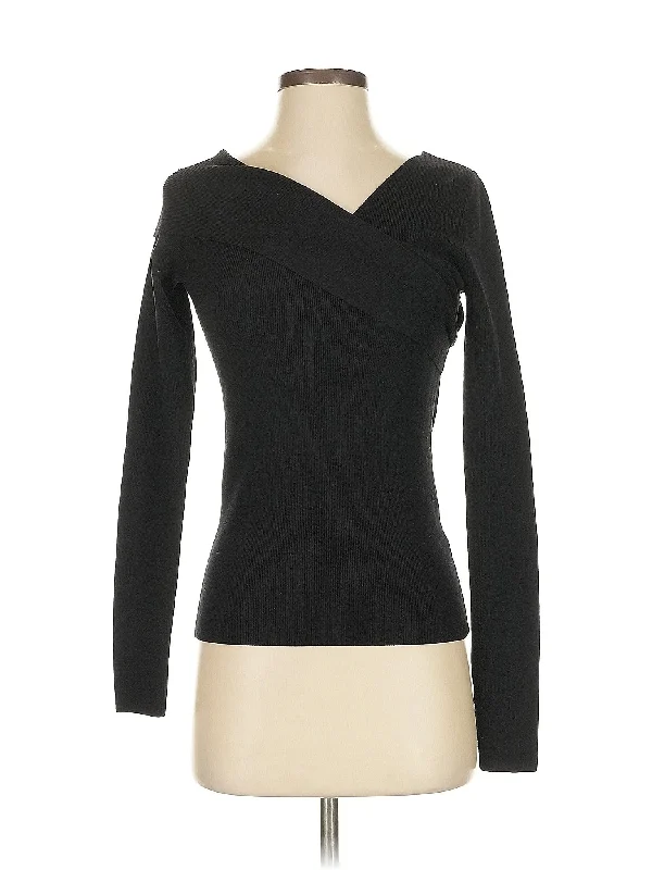 Pullover Sweater Chenille Brocade Lace