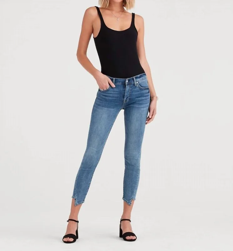 The Ankle Skinny Jean In Bafo Fashionable Slim Fit Jeans