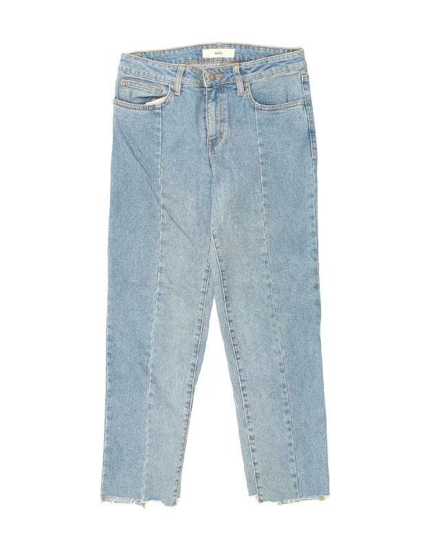VANS Womens Slim Jeans W30 L26 Blue Comfortable Stretch Denim Jeans