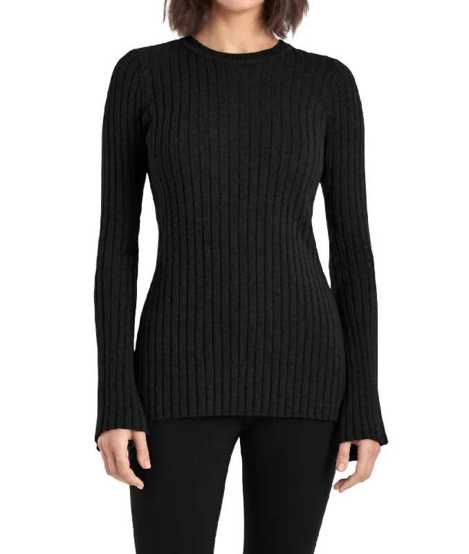 Venture Sweater In Black Lightweight Heavyweight Midweight