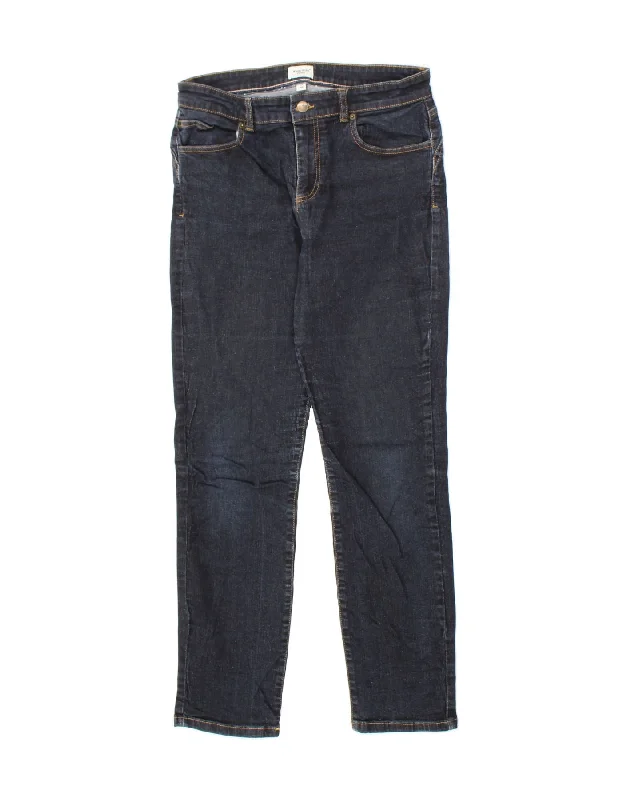 WHITE STUFF Womens Straight Jeans US 12 Large W28 L29 Blue Cotton Stylish Slim Fit Denim WHITE STUFF Womens Straight Jeans US 12 Large W28 L29 Blue Cotton Stylish Slim Fit Denim