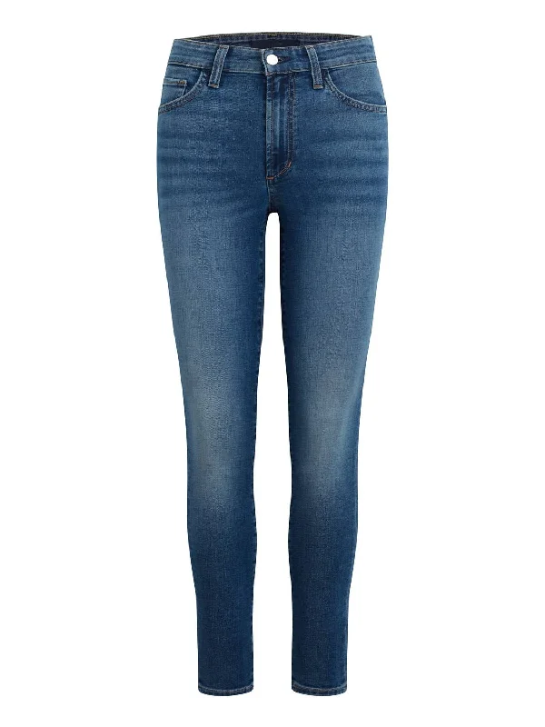 Women's Charlie Ankle Jean In Trace Casual Straight-Leg Jeans