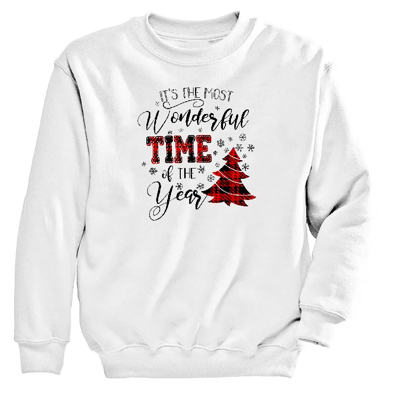 Wonderful Time Women's Sweatshirt Oversized Hoodie Comfort Casual