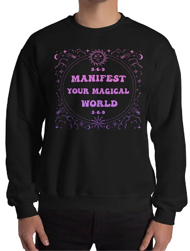 369 Manifestation Method Sweatshirt Hoodie with Back Slit Movement Comfort