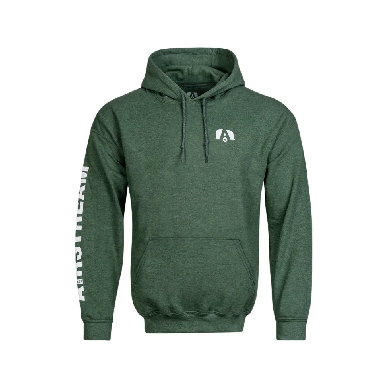 Airstream 1931 Sleeve Logo Unisex Hoodie Hoodie with V-Neck Classic Versatile
