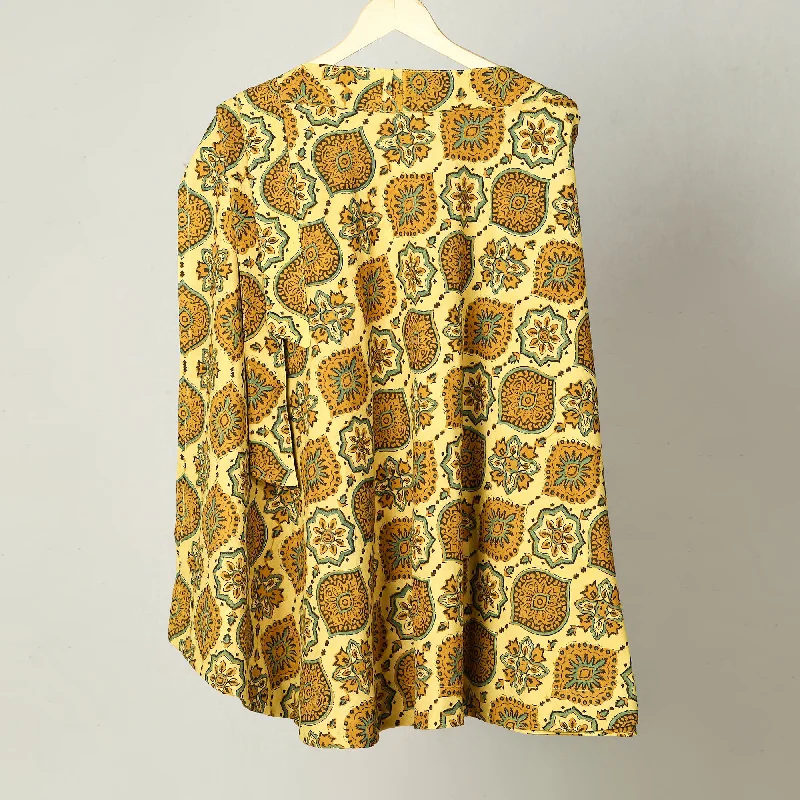 Block Print Cotton Wrap Around Ajrakh Skirt 41 denim skirt classic