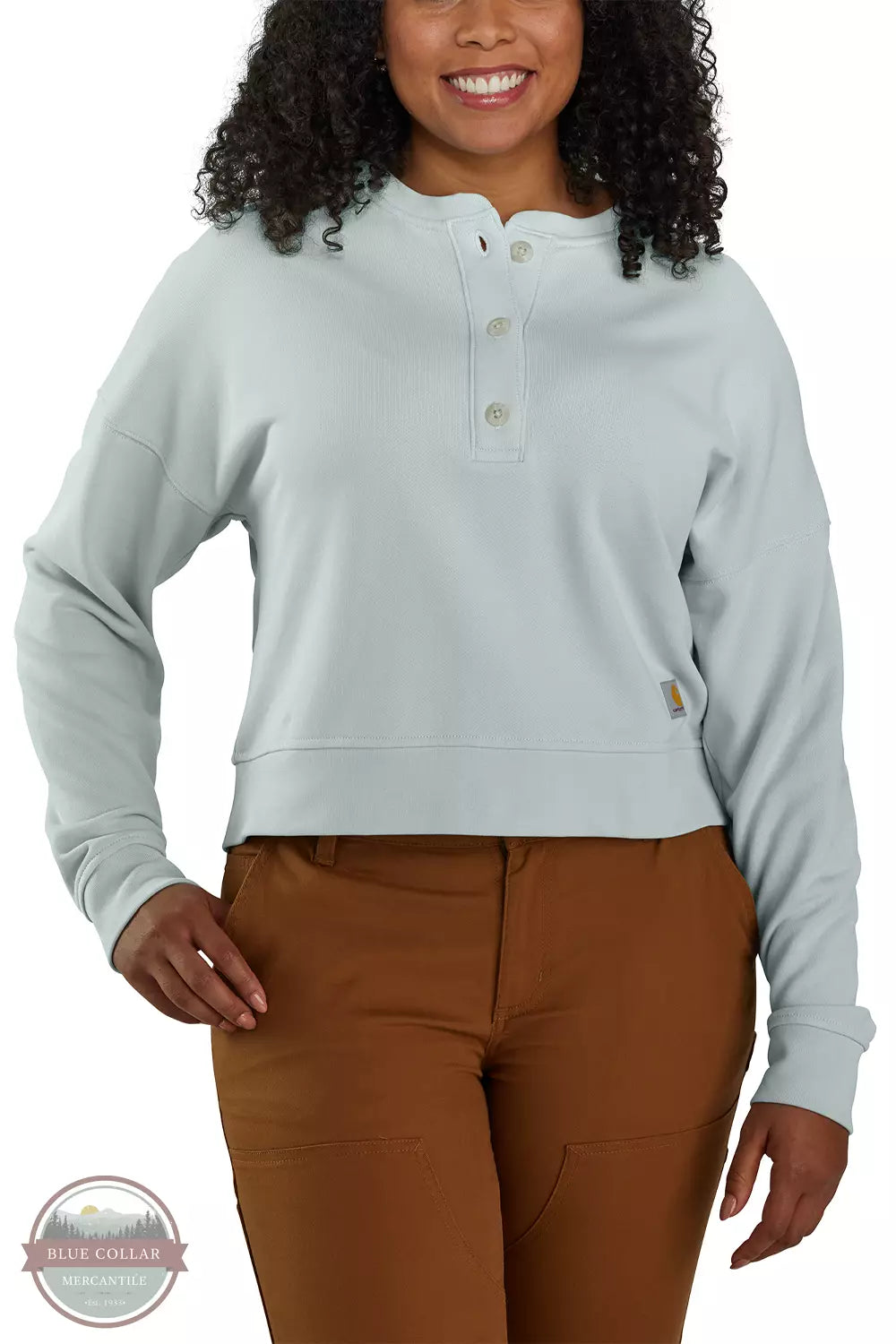 Loose Fit Midweight French Terry Henley Sweatshirt 106182 Hoodie with Applique Textured Unique Loose Fit Midweight French Terry Henley Sweatshirt 106182 Hoodie with Applique Textured Unique