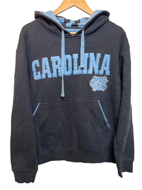 Champs Carolina Mens Navy Hoodie (Size S) Hoodie with Hem Detail Decorative Unique