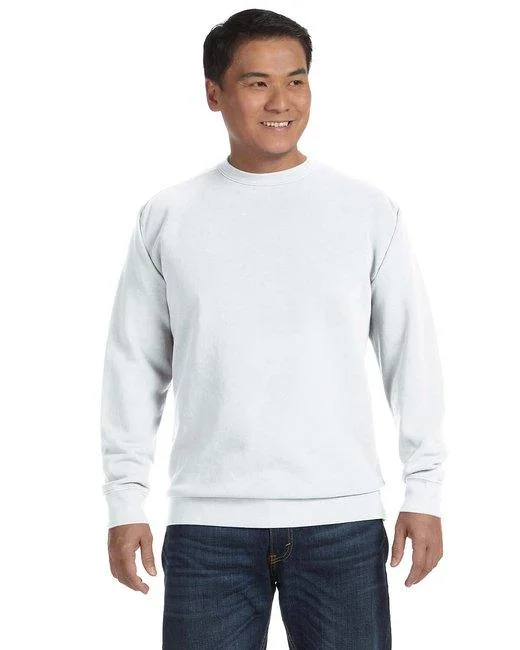 Comfort Colors Adult Crewneck Sweatshirt 1566 Hoodie with Hem Patch Decorative Personalized