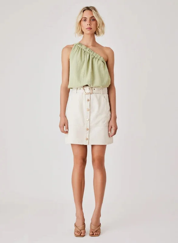 Esmaee Kokomo Denim Skirt vintage skirt charm
