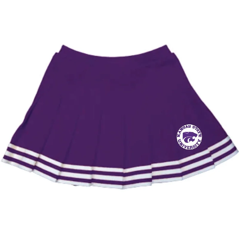 Kansas State Tailgate Skirt pleated skirt texture