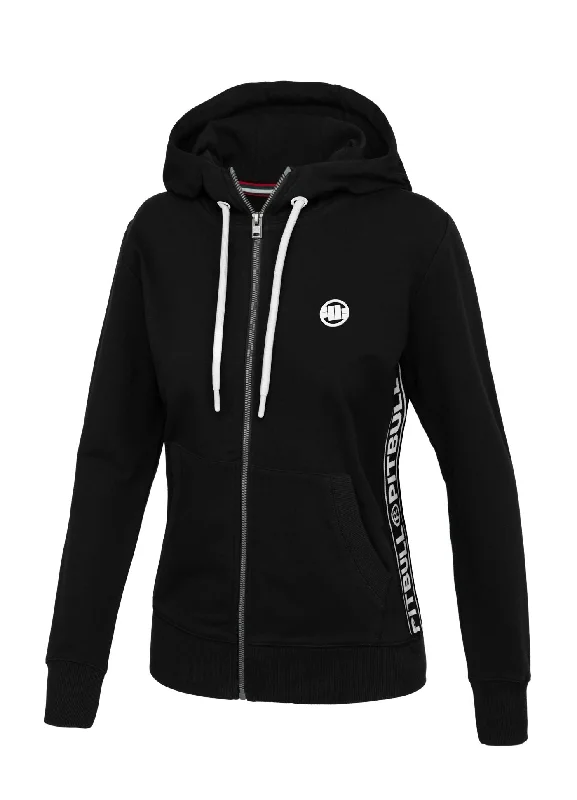 Women's zip-up hoodie French Terry La Deta Hoodie with Logo Branding Identity