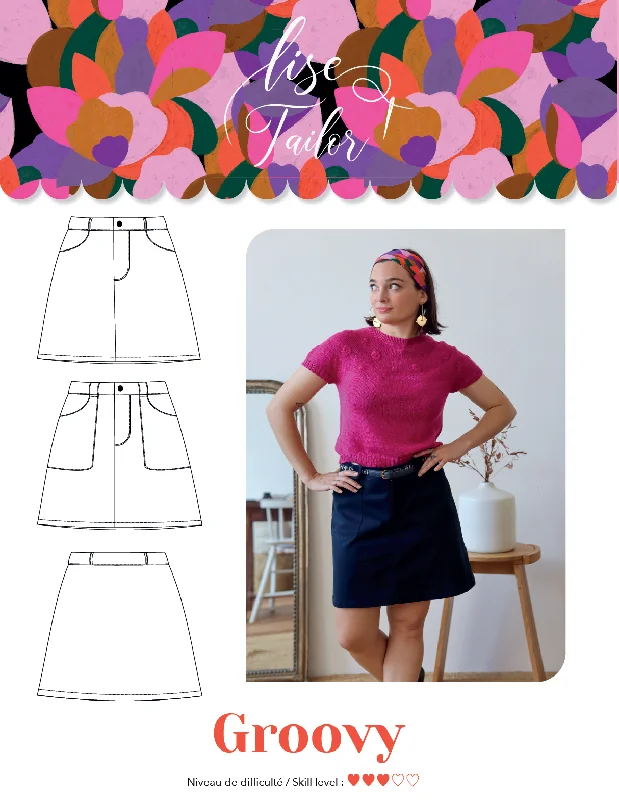 Lise Tailor Groovy Skirt chiffon skirt floaty