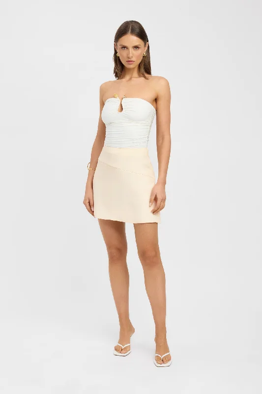 Maria Mini Skirt velvet skirt plush