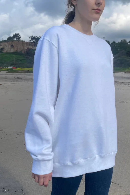 Erica Oversized Sweatshirt Hoodie with Emblem Brand Identity