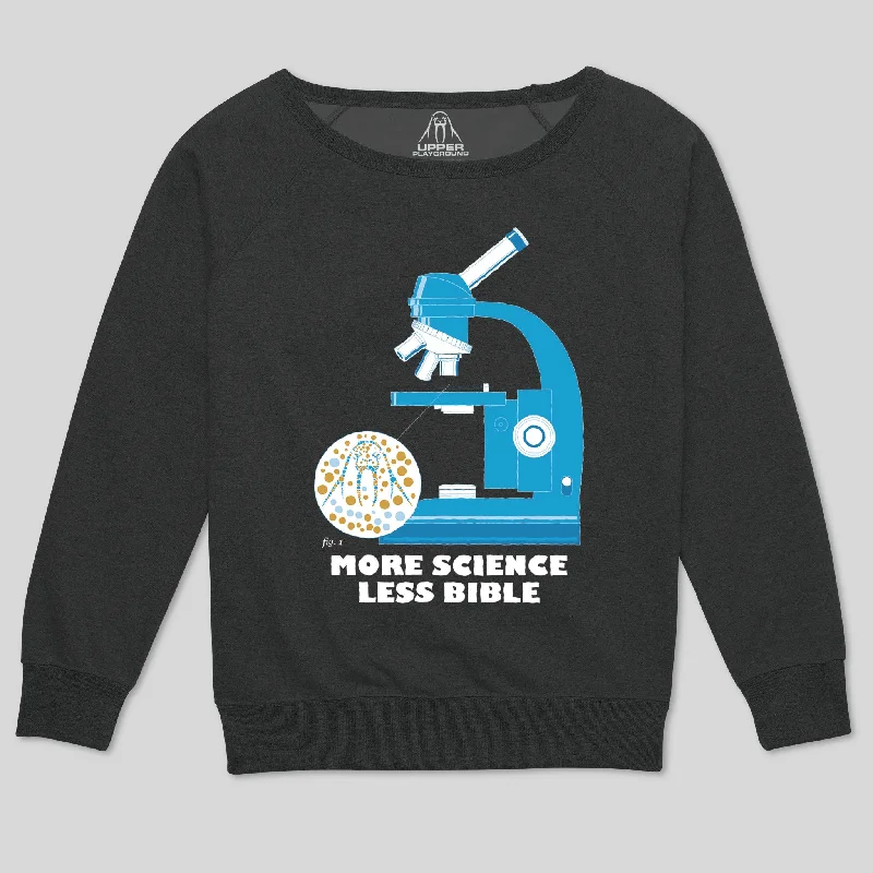 MORE SCIENCE WOMEN'S SCOOP NECK SWEATSHIRT Hoodie with Illustration Artistic Creative MORE SCIENCE WOMEN'S SCOOP NECK SWEATSHIRT Hoodie with Illustration Artistic Creative