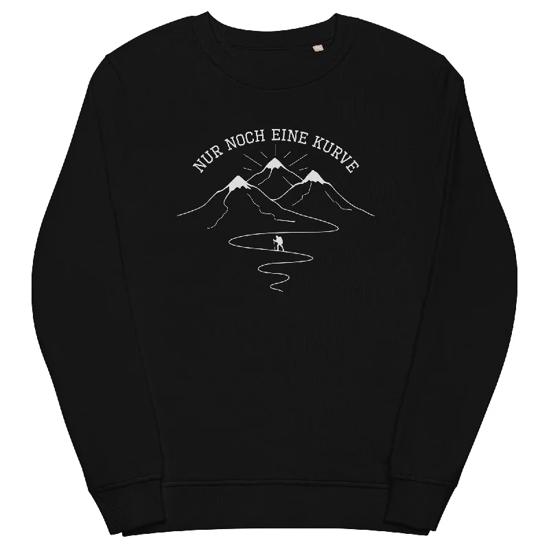 Nur noch eine Kurve - Unisex Premium Organic Sweatshirt Hoodie with Turtle Neck Cozy Winter