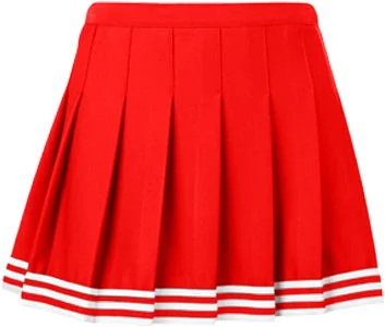 Red Tailgate Skirt silk skirt elegant