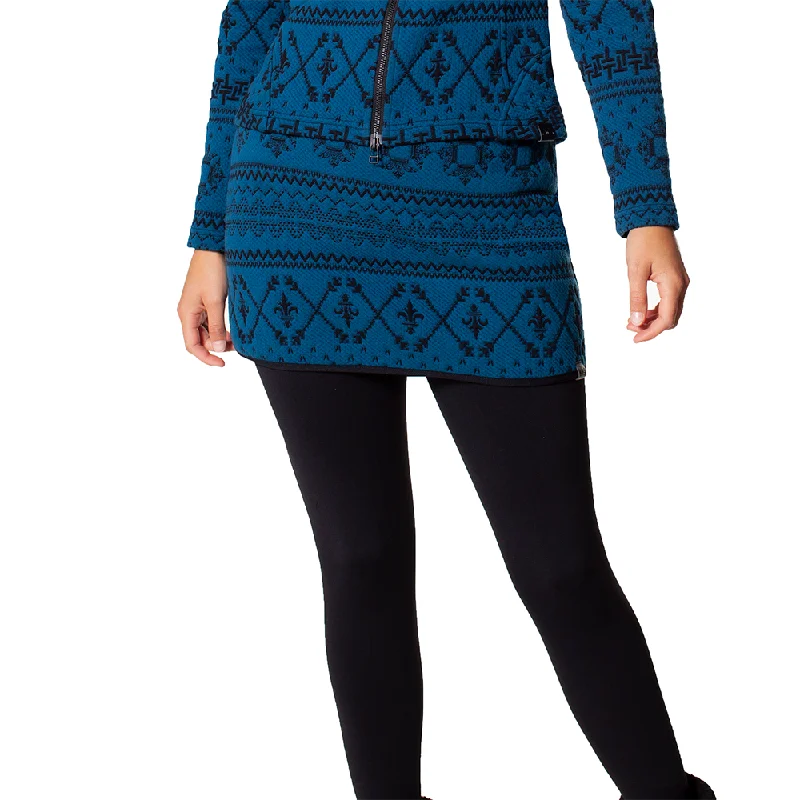 Fair Isle Ski Skirt casual skirt length