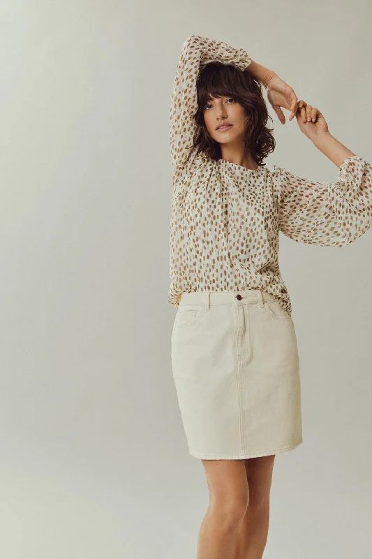VIKAJA Skirt - Birch casual skirt length