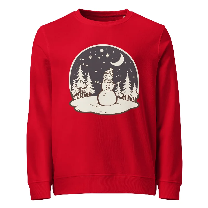 Snowman Bliss Graphics Women Organic Sweatshirt Hoodie with Tie-Dye Psychedelic Retro Snowman Bliss Graphics Women Organic Sweatshirt Hoodie with Tie-Dye Psychedelic Retro