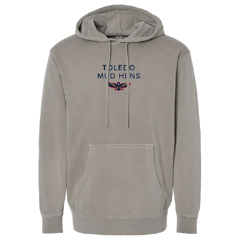 Toledo Mud Hens Minor Real Bird Embroidered Hoodie Hoodie with Slim Fit Tailored Modern Toledo Mud Hens Minor Real Bird Embroidered Hoodie Hoodie with Slim Fit Tailored Modern