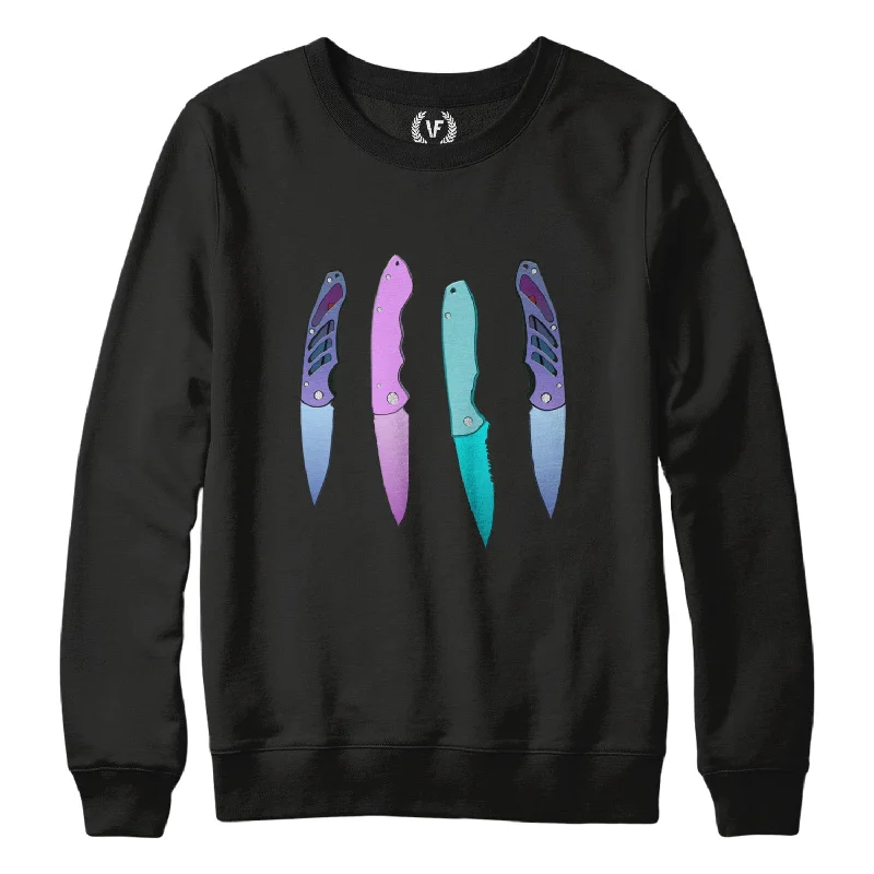 KNIVES : Sweatshirt Oversized Hoodie Comfort Casual